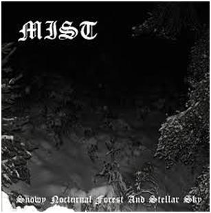 Mist - "Snowy Nocturnal Forest And Stellar Sky"