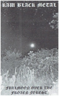 Raw Black Metal - "Full Moon Over The Frozen Forest"
